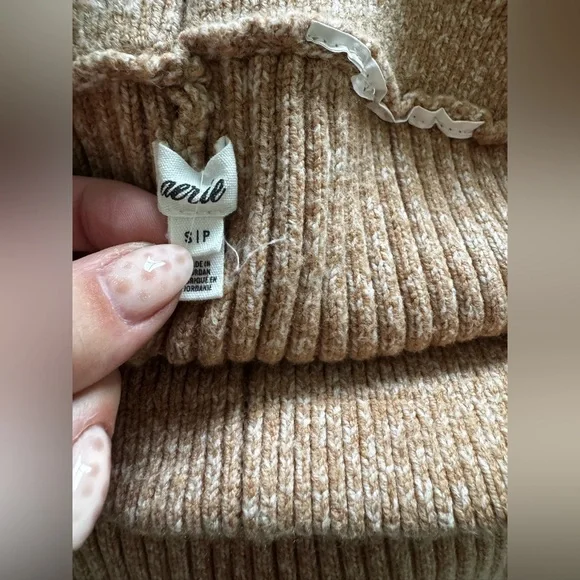 Aerie foldover ribbed  sweater leggings size small - Picture 5 of 5